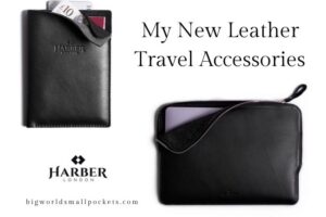 Loving My New Leather Travel Accessories