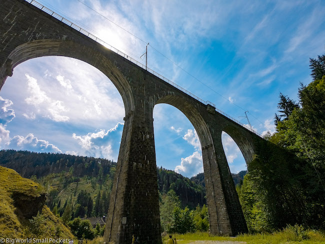 Germany, Freiburg, Ravenna Bridge