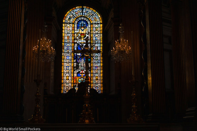 London, St Pauls, Stained Glass WIndow