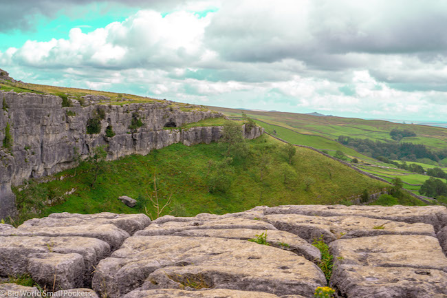 England, Yorkshire, Malham Cove View