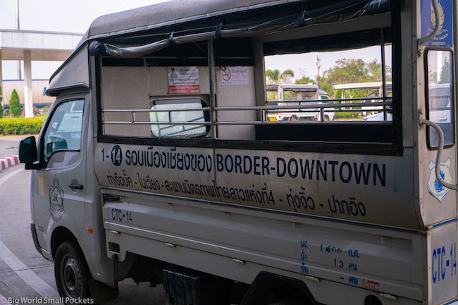 Thailand, Chiang Rai, Border Van