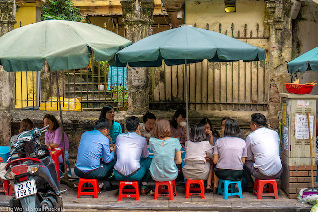 Vietnam, Hanoi, Street Food