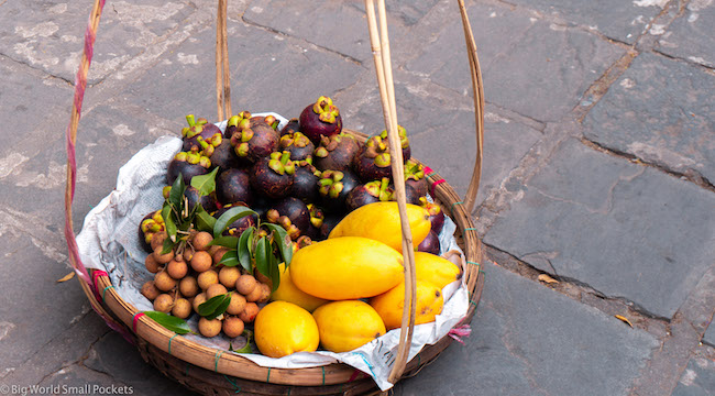 Vietnam, Hoi An, Market Food Basket