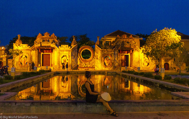 Vietnam, Hoi An, Me at Night