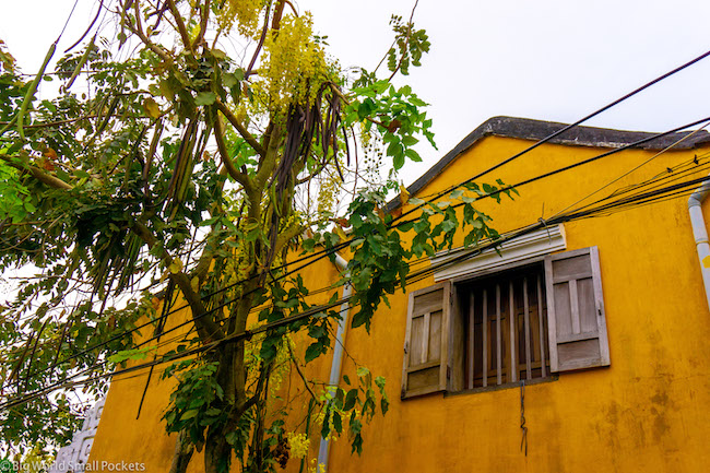 Vietnam, Hoi An, Yellow Building