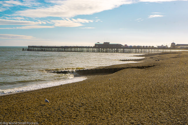 England, East Sussex, Hastings Beach