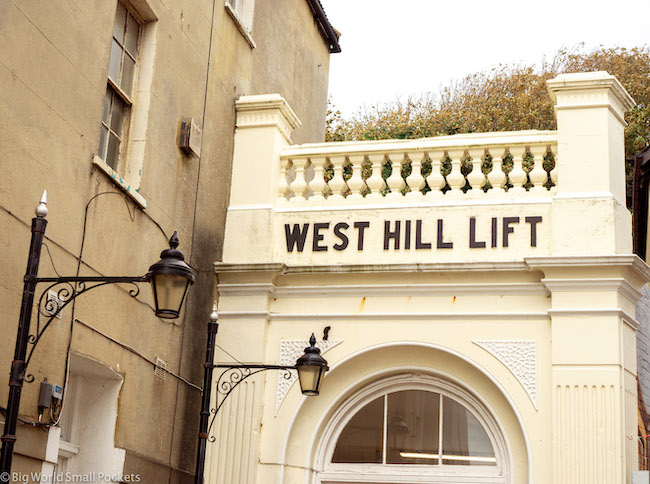 England, Hastings, West Hill Lift