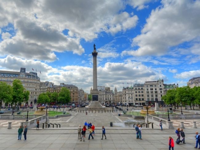 England, London, Trafalgar Square