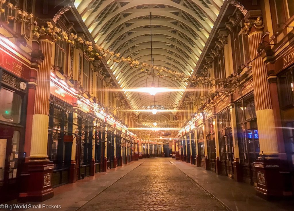 London, Leadenhall Market, Interior