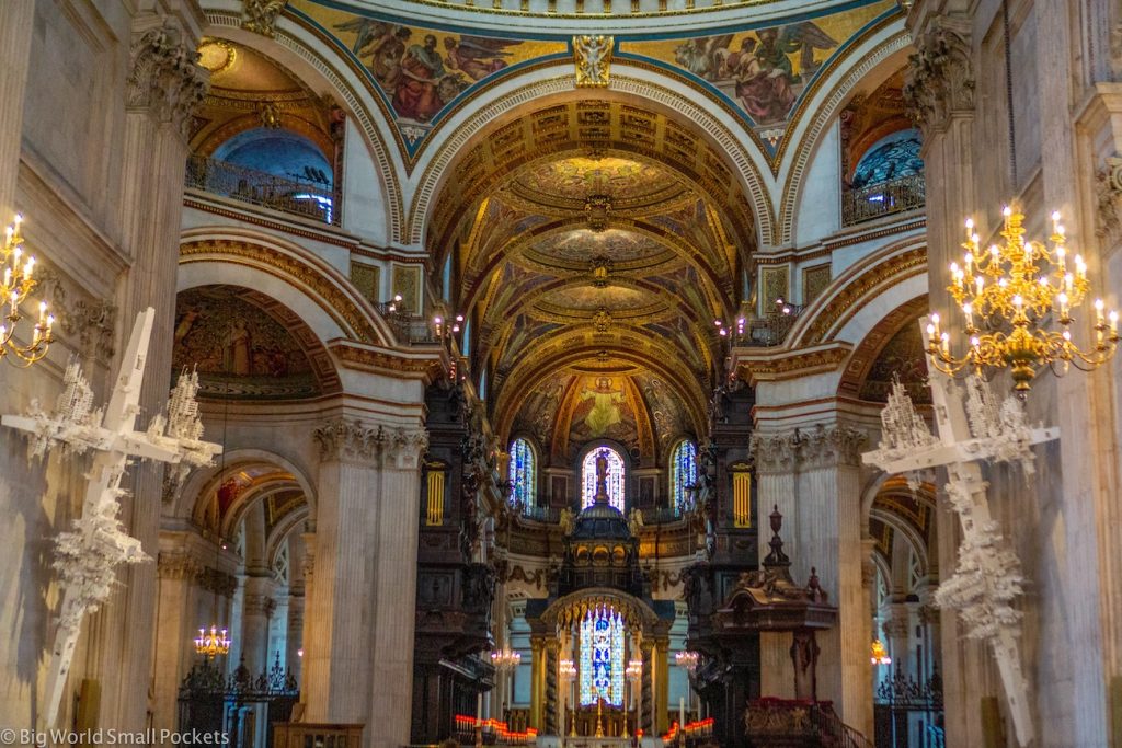 London, St Paul's Cathedral, Interior