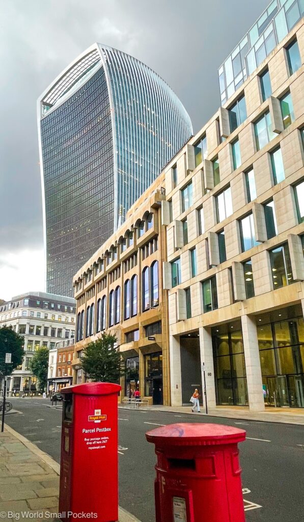 London, Walkie Talkie, With Post Box