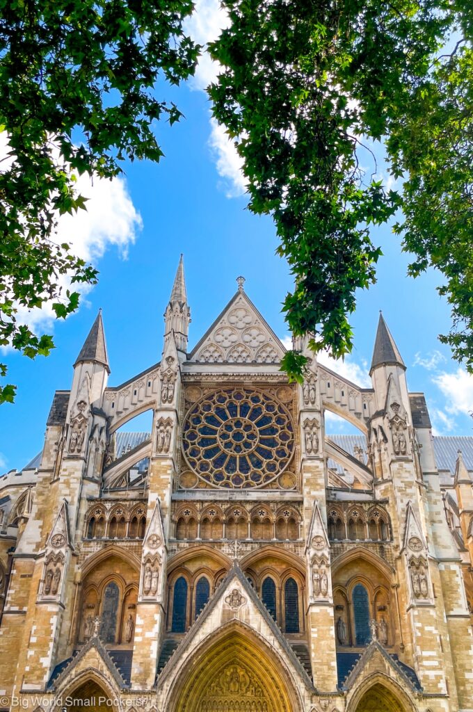 London, Westminster Abbey, Facade