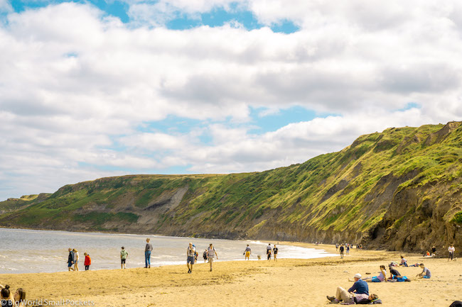 England, Yorkshire, Beach