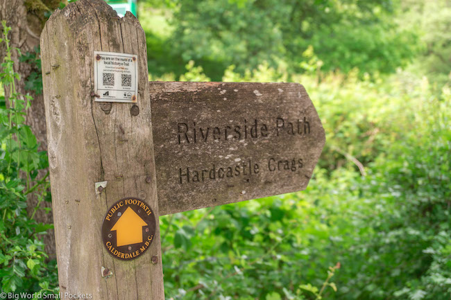 England, Yorkshire, Hardcastle Crags