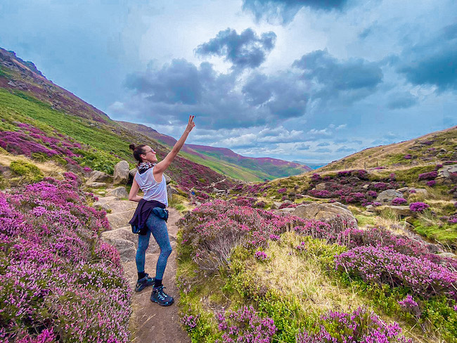 UK, Peak District, Me