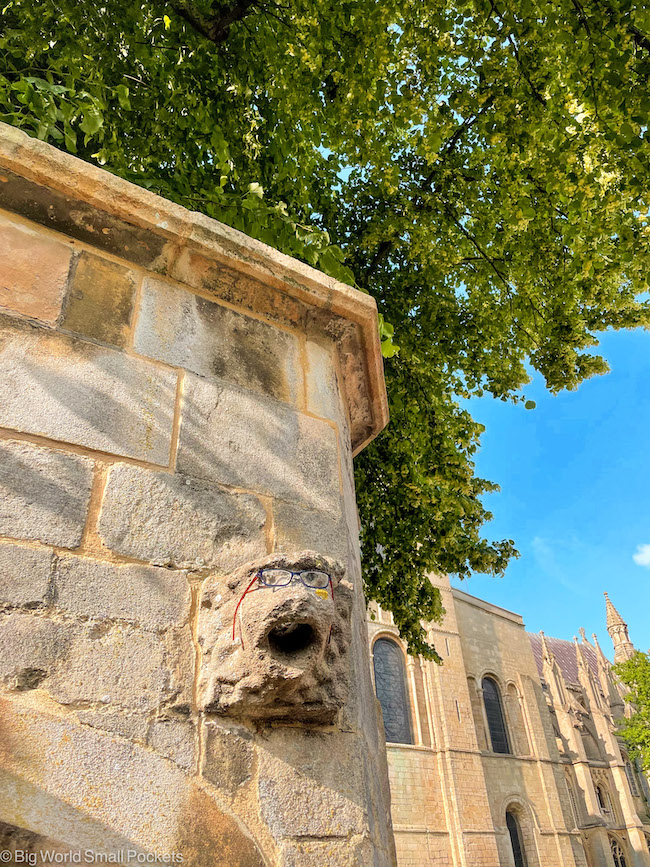 Cambridgeshire, Ely, Cathedral Gargoyle