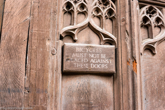 UK, Cambridge, Door