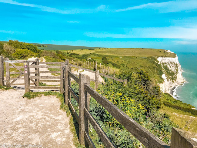 England, White Cliffs of Dover, Trail