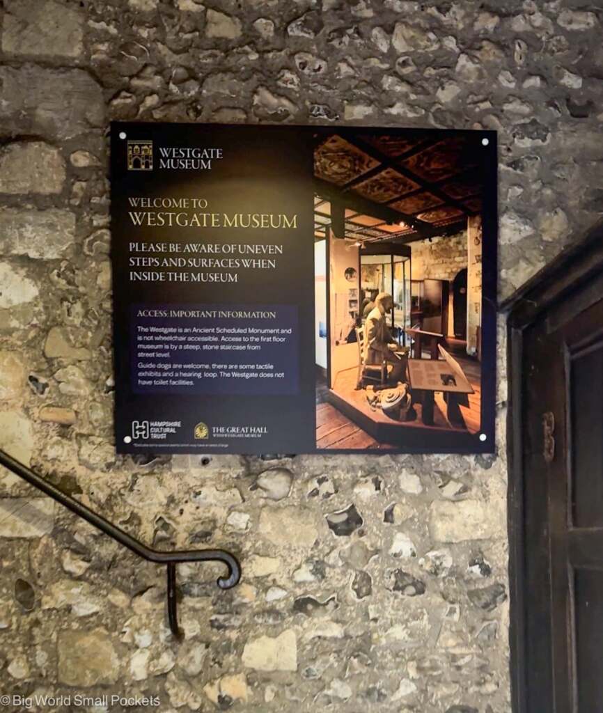 Hampshire, Winchester, Westgate Museum