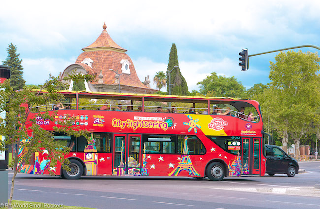 Spain, Seville, Bus