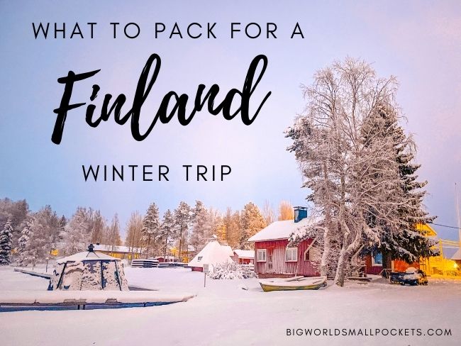What to Pack for a Winter Trip to Finland