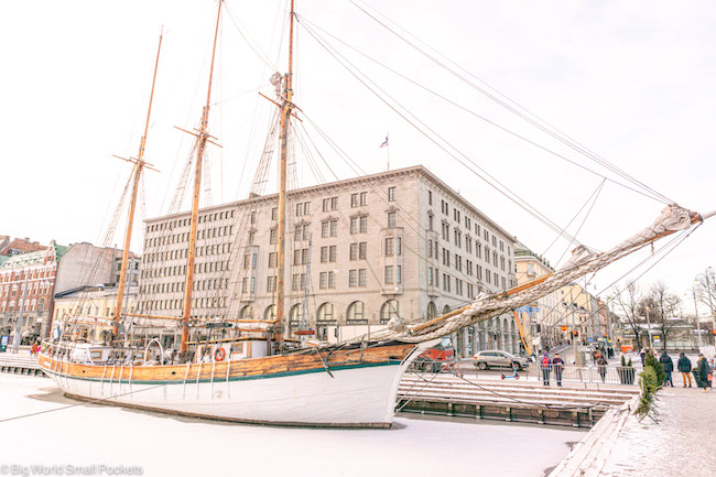 Finland, Helsinki, Old Boat