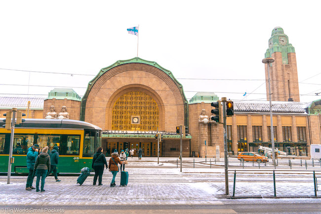 Finland, Helsinki, Railway Station
