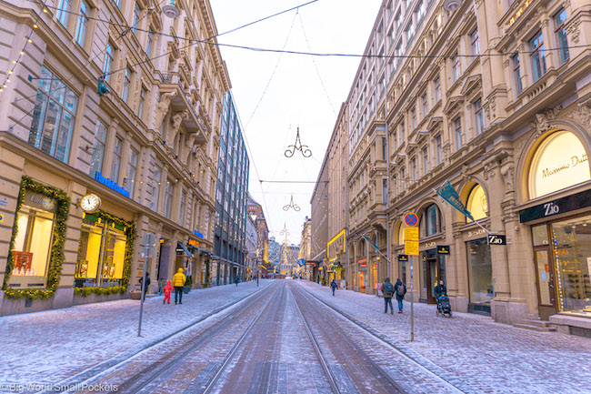 Finland, Helsinki, Street