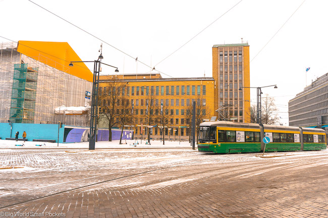 Finland, Helsinki, Tram