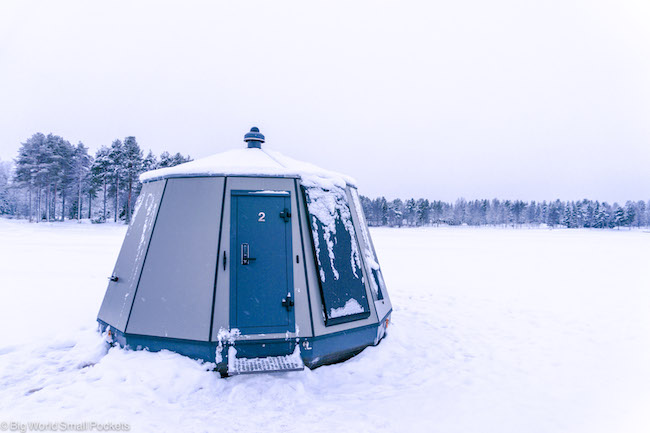 Finland, Lapland Winter, Glass Igloo