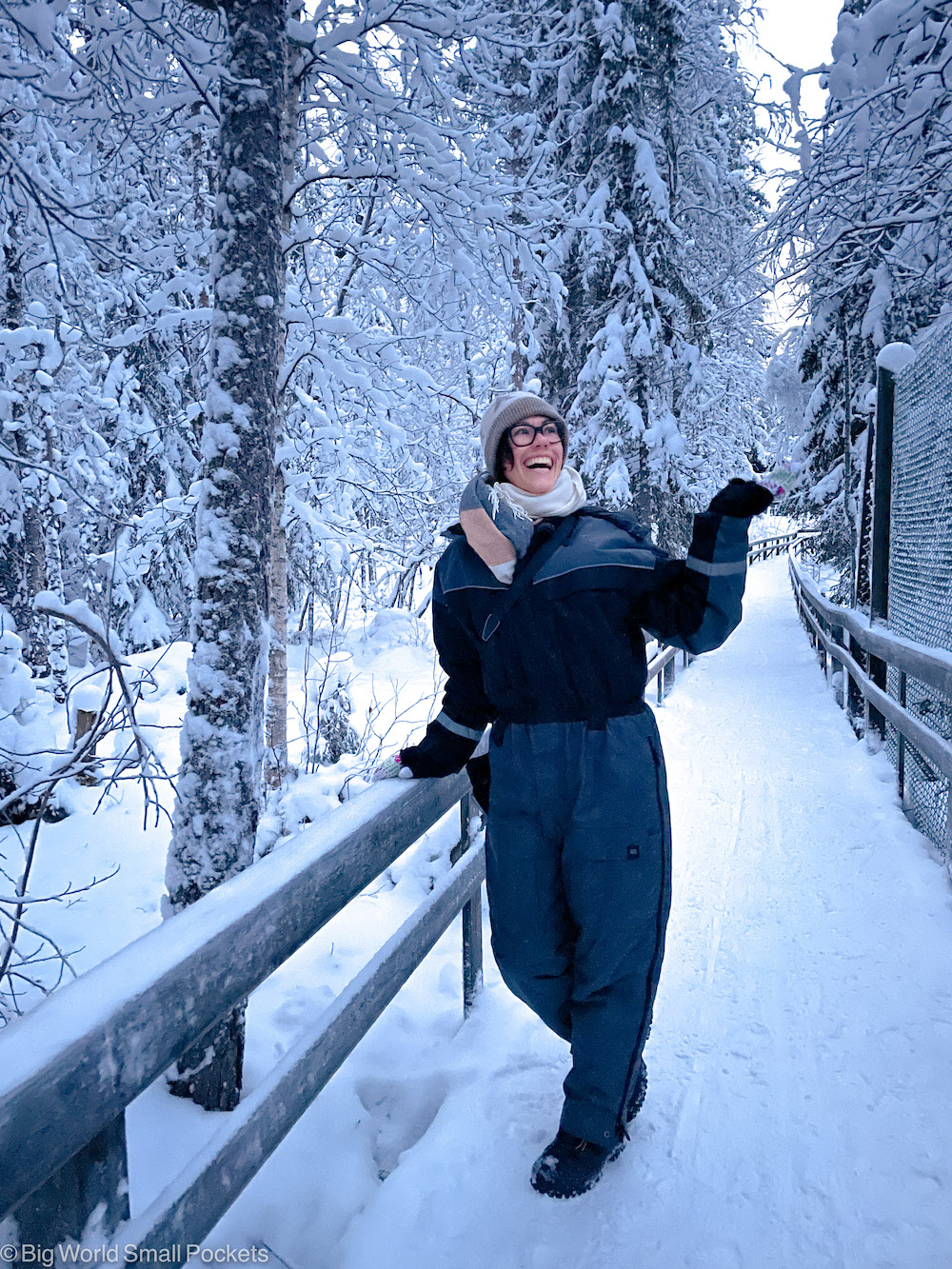 Finland, Lapland Winter, Me