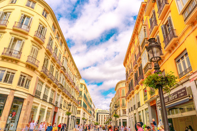 Spain, Malaga, Main Street
