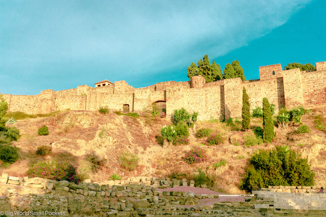 Spain, Malaga, Roman Theatre & Alcazaba