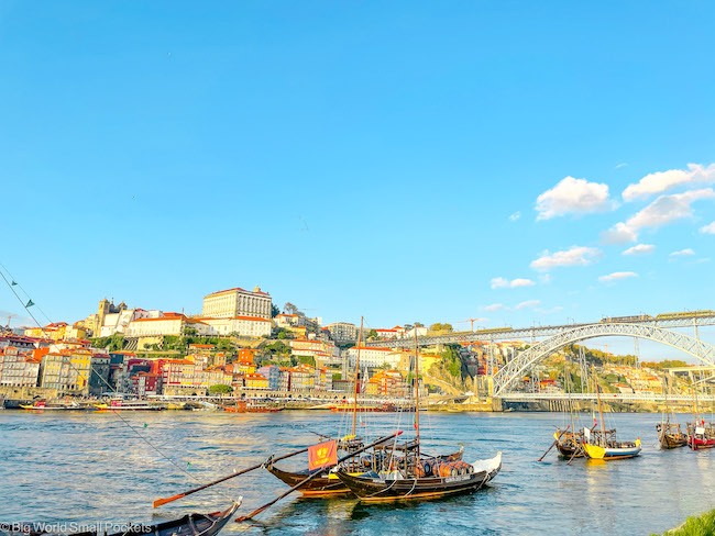 Portugal, Porto, Boat on River