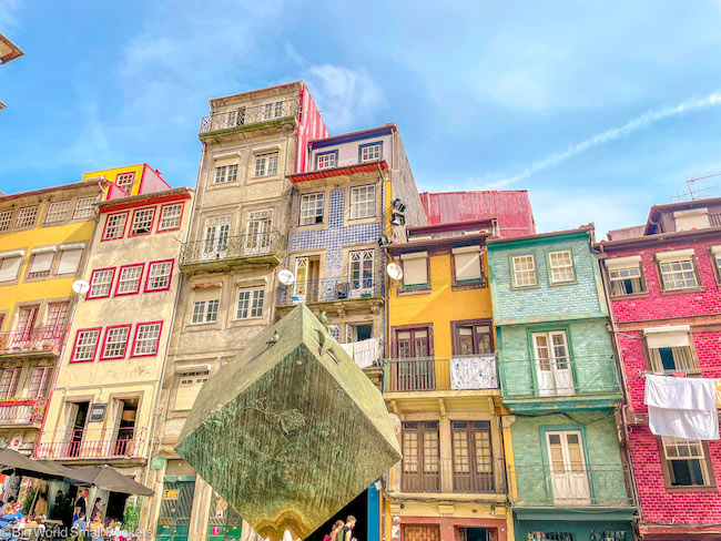 Portugal, Porto, Colourful Buildings