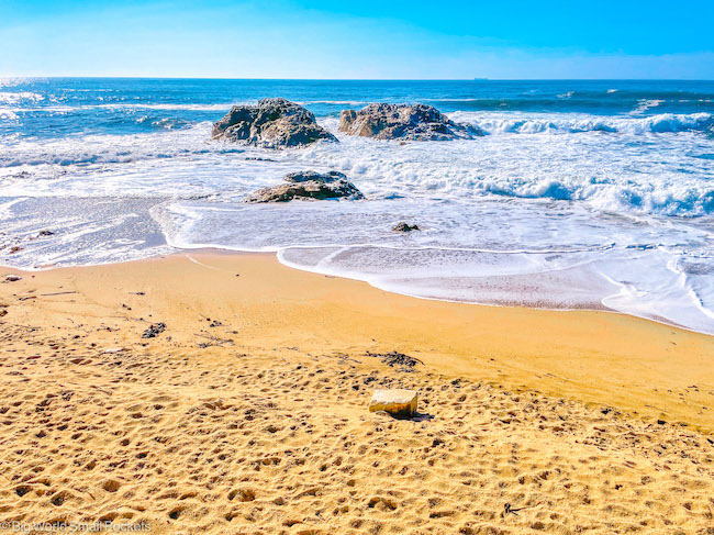 Portugal, Porto, Sandy Beach