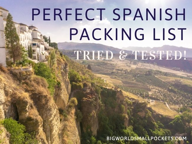 The Perfect Spanish Packing List Tried & Tested!