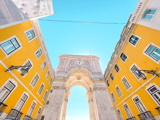 Portugal, Lisbon, Arco da Rua Augusta