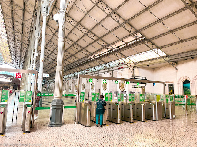 Portugal, Lisbon, Rossio Station