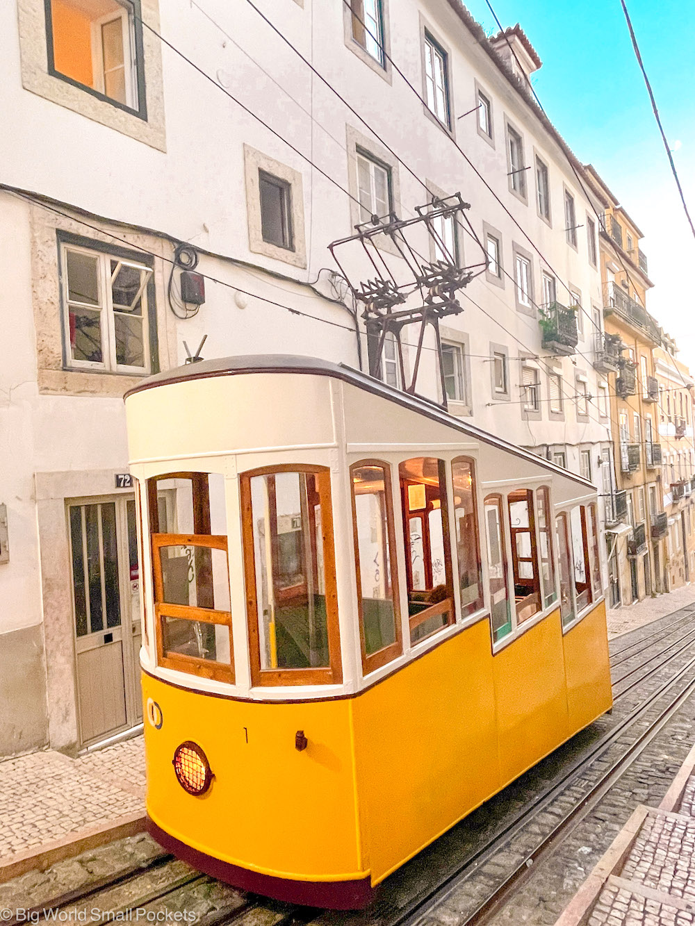 Portugal, Lisbon, Yellow Tram