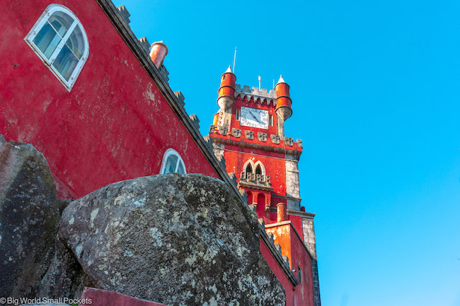 Portugal, Sintra, Pena Clock Tower