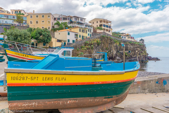 Madeira, Camara do Lobos, Boat