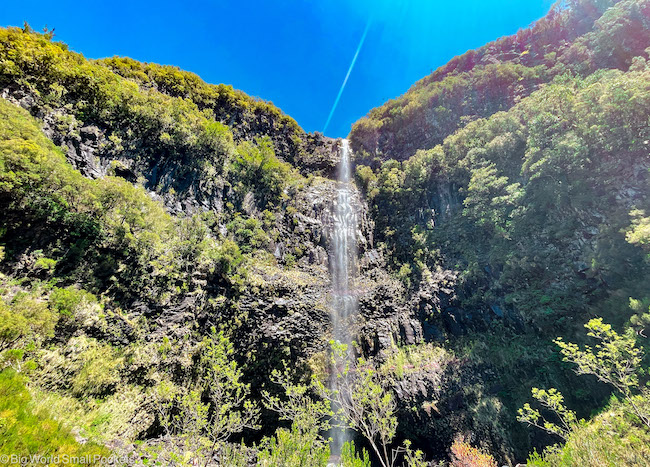 Madeira, Hiking, Risco Waterfall