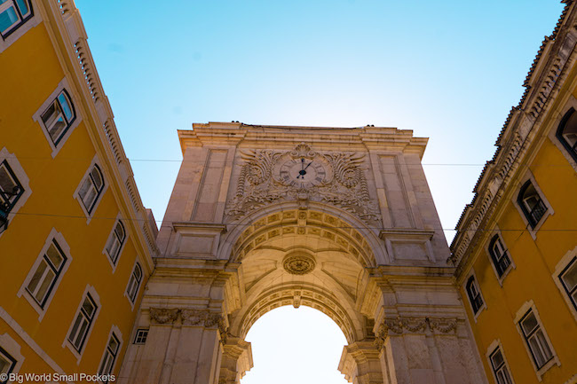 Portugal, Lisbon, Arch