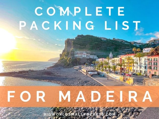 Complete Packing List for Madeira