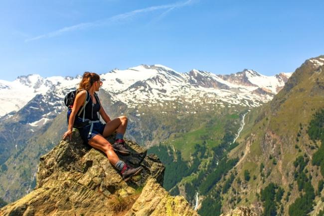 Romania, Hiking, Lady