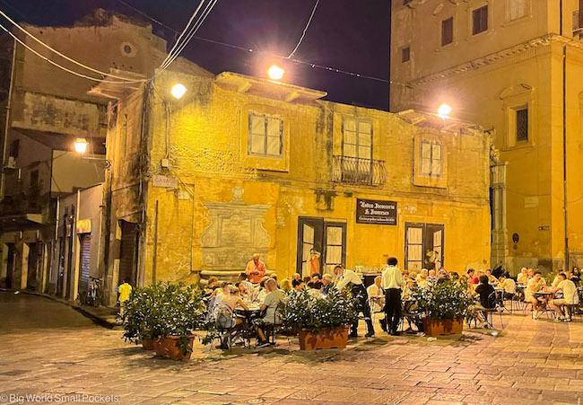 Sicily, Palermo, Dinner