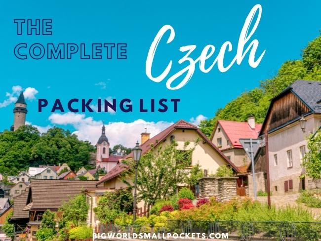Complete Czech Packing List