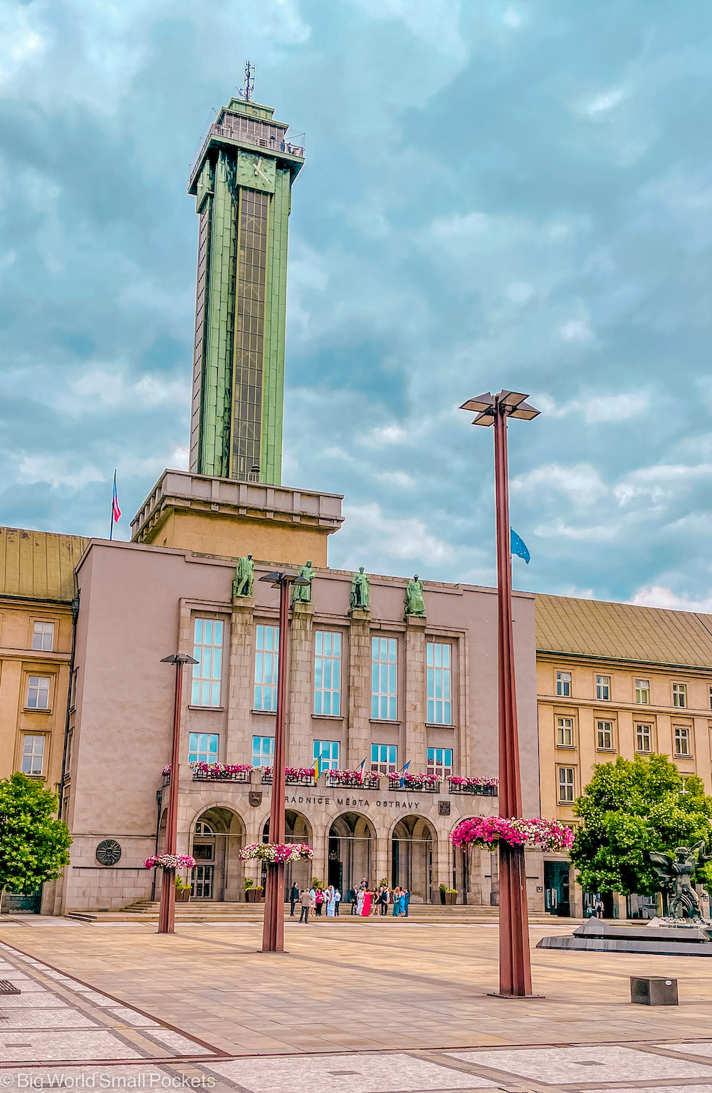 Czechia, Ostrava, Municpal Tower