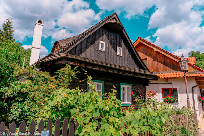 Czechia, Stramberk, Houses